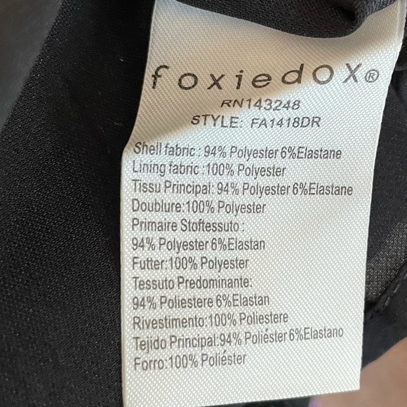 NWT Foxiedox Floral Embroidered Scallop Midi Dress - Picture 6 of 6